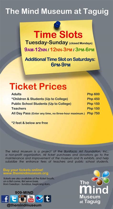 the mind museum tickets|Terms and Conditions .